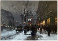  Boulevard de la Madeleine, Sous la Neige